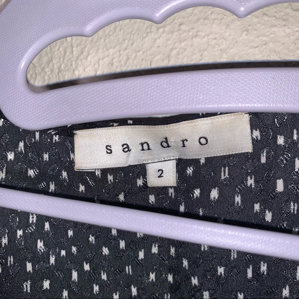 SANDRO PARIS patterned blouse - Picture 4 of 5